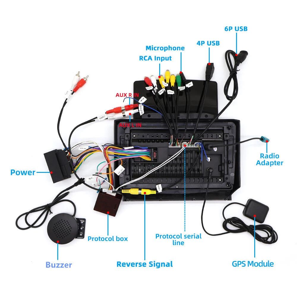 9.7'' Car Stereo Radio for Dodge RAM 1500 2500 3500 4500 5500 (2013-2018)