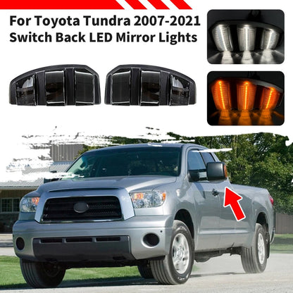 LED Side Towing Mirror Turn Signal Light for Toyota Tundra (2007–2021)
