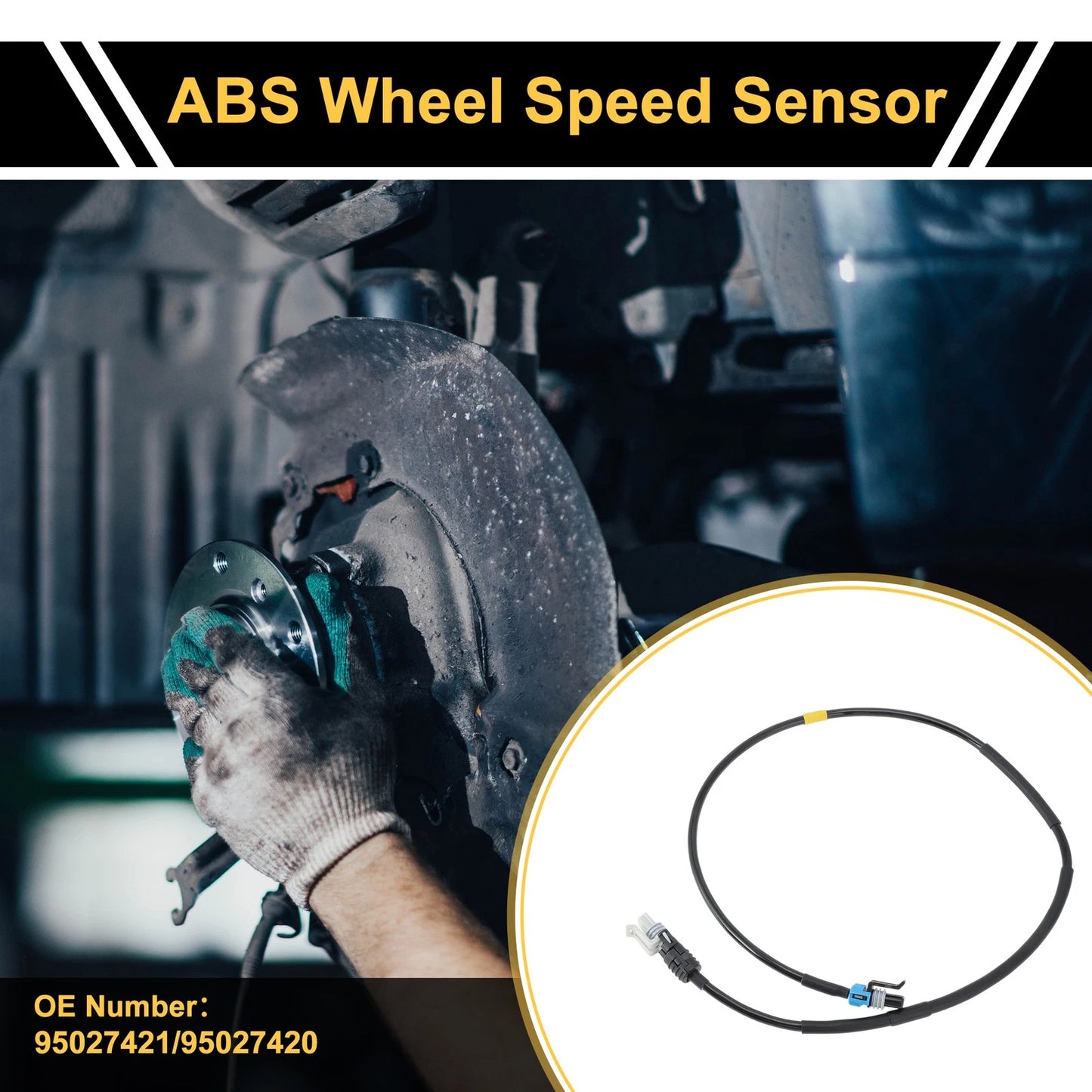 ABS Wheel Speed Sensor Front Right for Chevrolet Captiva