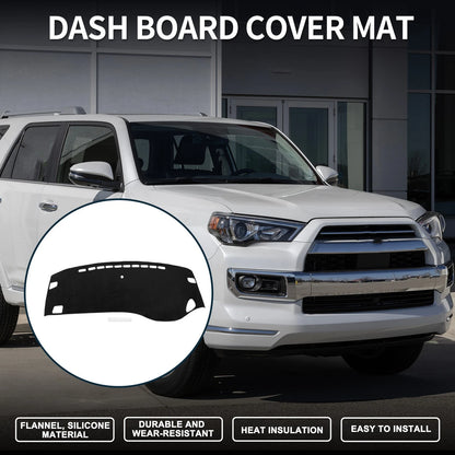 Dashboard Cover Mat for Honda Odyssey RC1 RC2 Sun Protector Black (2018-2023)