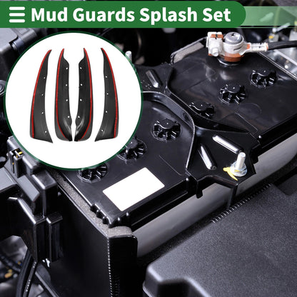 Mud Flaps Splash Guards for Chevrolet Corvette C6 (2005 - 2013)
