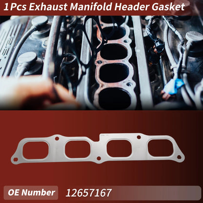 1x Exhaust Manifold Header Gasket for Chevrolet Malibu/Camaro