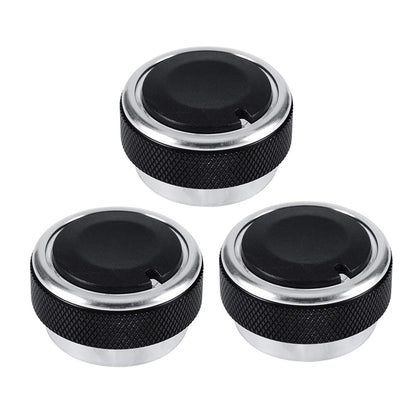 3 x Car Switch Knob Heater Climate Control Button A/C for Ford Focus Fusion