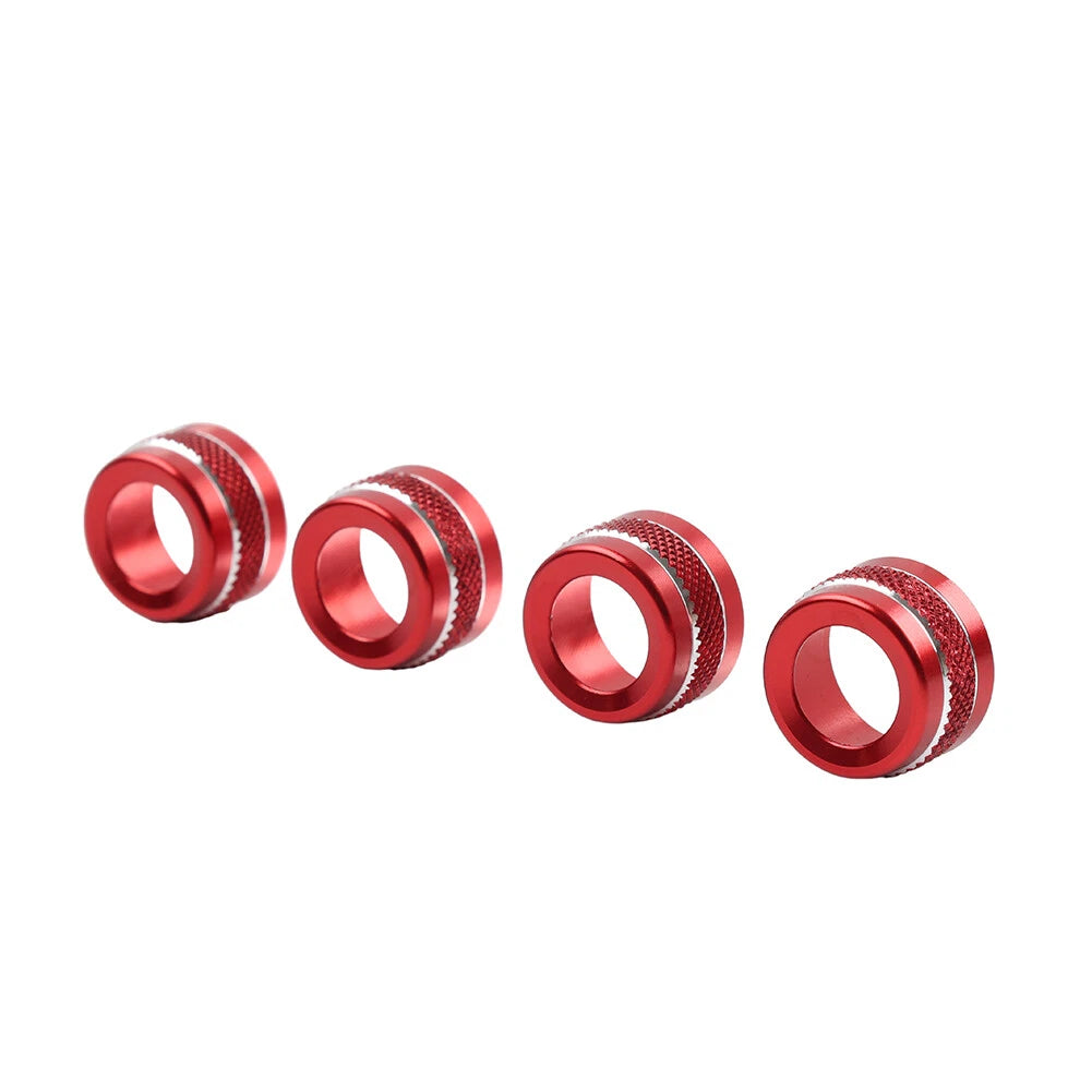 Red Center Air Conditioner Vent Ring Cover for Ford Bronco Sport (2021-2024)