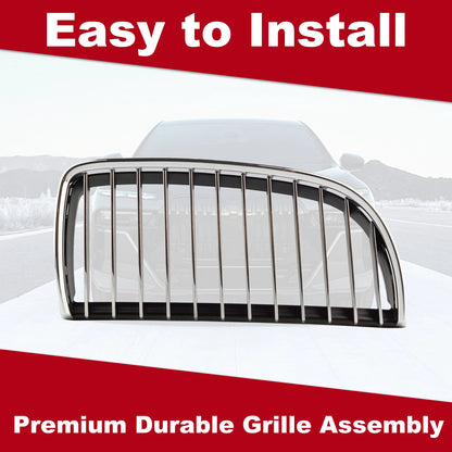 Front Right Kidney Chrome Grille for BMW E90 E91 320i 325i (2006-2012)