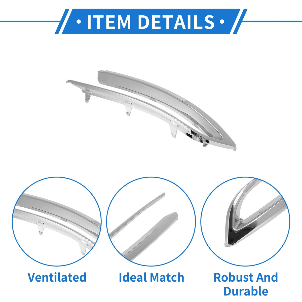 Bumper Grille Trim Garnish for BMW F18 LCI 5 Series (2014-2017)