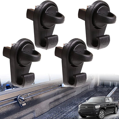4 x Truck Bed Tie Down Hooks for 2005-2023 Toyota Tacoma (2005-2023)