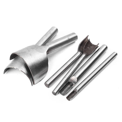 Leather Craft Half-Round Cutter Punch Tool for DIY Belt & Wallet (5-50MM)
