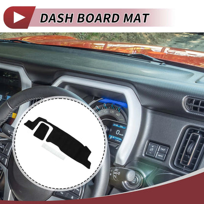 Dashboard Cover Mat for Suzuki Hustler MR52S MR92S (2020-2021) Black
