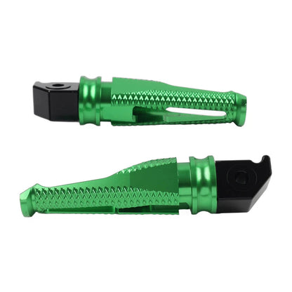 Green Passenger Rear Footpegs for Honda CBR600RR, CBR1000RR, CBR600 F4 (2003-2019)