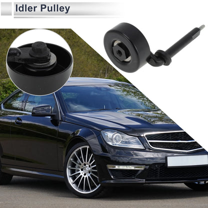 Drive Belt Idler Pulley for BMW 330d (1999-2010) - Black 1 x Piece