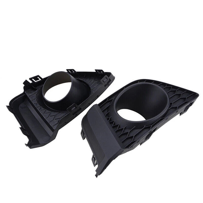 2 x Front Bumper Bezel Fog Light Lamp Covers for Honda Fit Jazz (2014-2017)