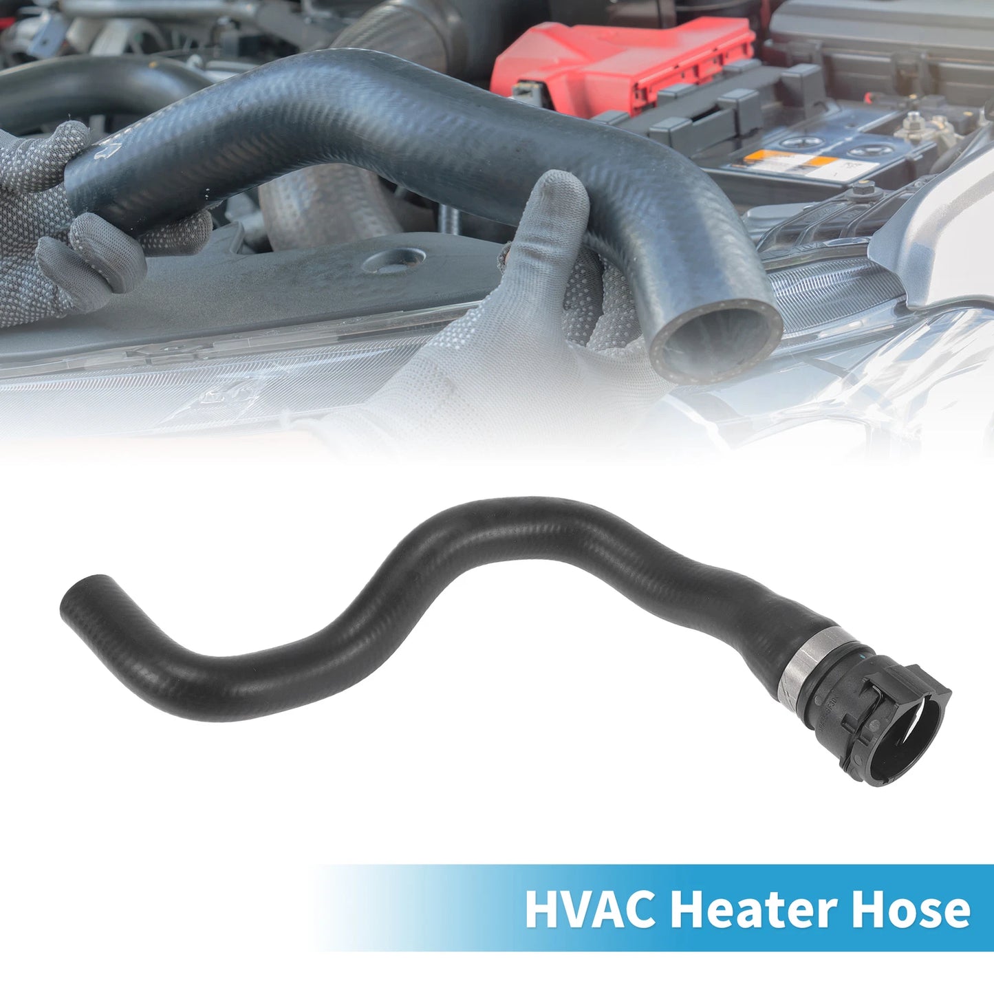 Heater Hose for BMW 3er Touring 1999-2001 Rubber Black 1 x Piece