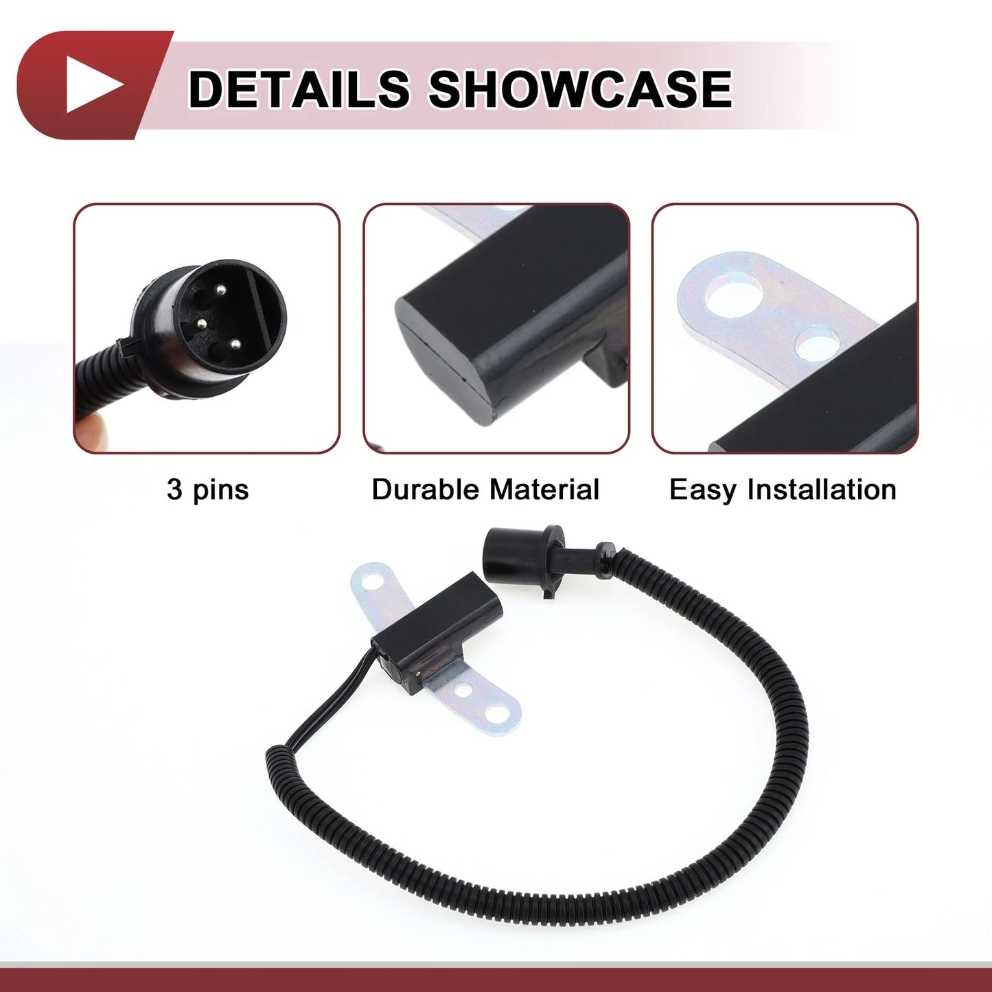 Crankshaft Position Sensor for JEEP Cherokee 2.5i 4x4 (1991-2001) 1 Pc