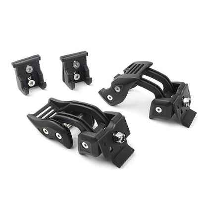 Hood Lock Latch Catch for Jeep Wrangler JK 2007-2017 Black Aluminum