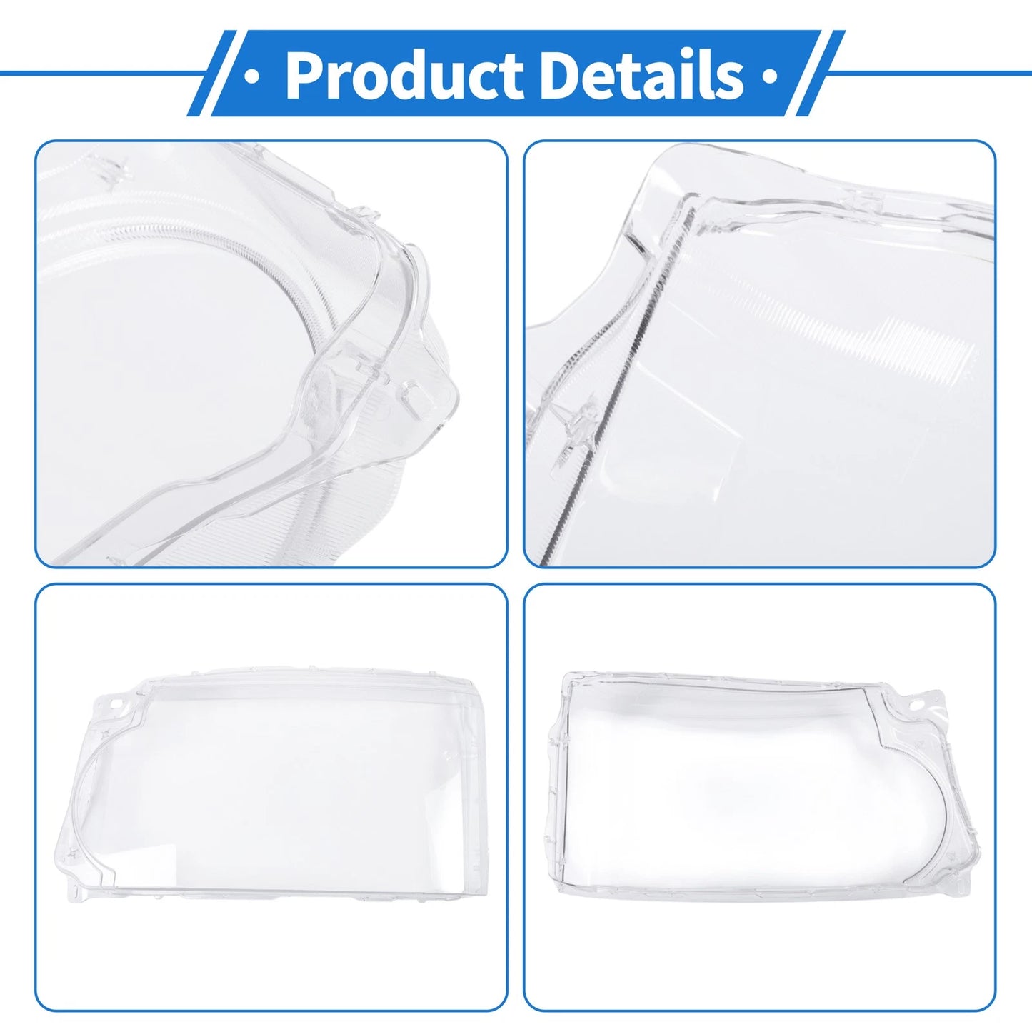 Front Left Headlight Lens Cover for Land Rover Discovery 4/LR4 (2010-2013)