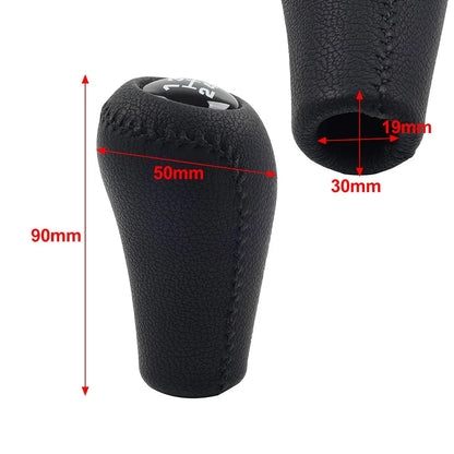 5 Speed Gear Shift Knob Black for Toyota Land Cruiser Prado (1996-2009)