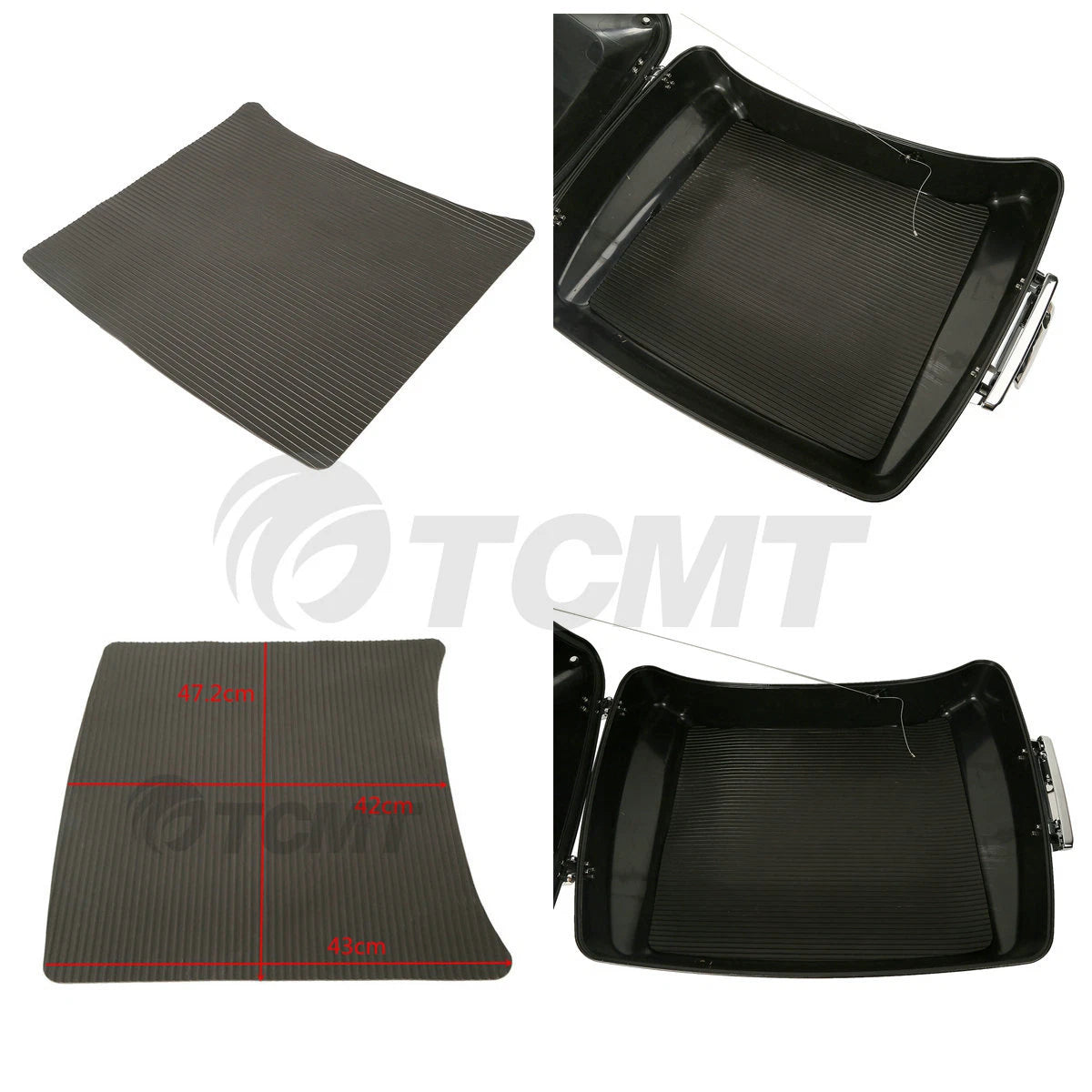 Trunk PVC Rubber Mat Insert for Harley Davidson Touring (2014-2024)