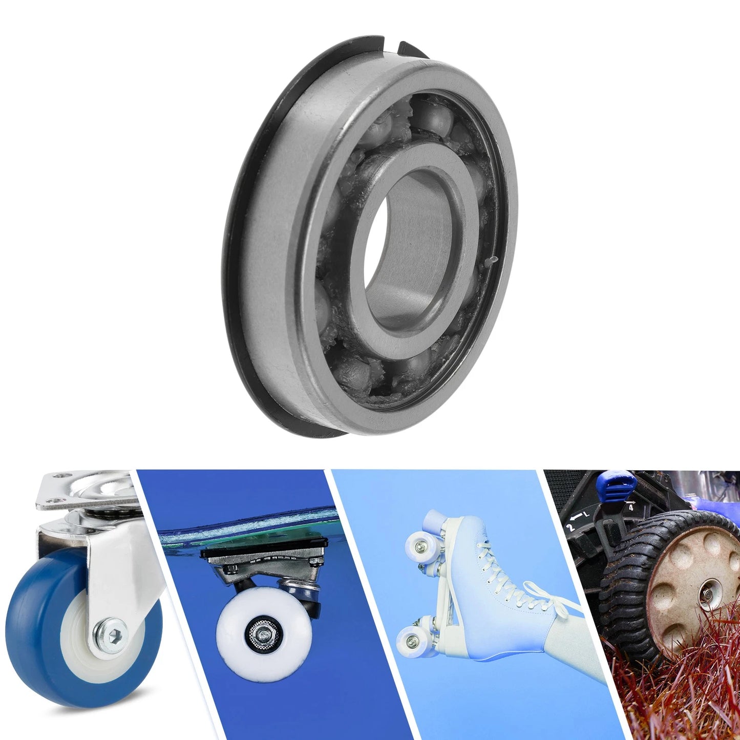 1 x Deep Groove Ball Bearings 28x68x18mm for Scooter/Skateboard Wheel