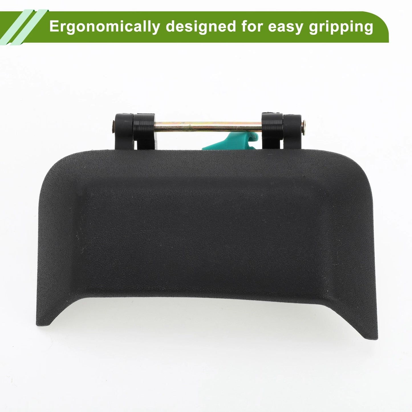 Black Exterior Door Handle for Jeep Compass 2007-2017 (2 x Right)