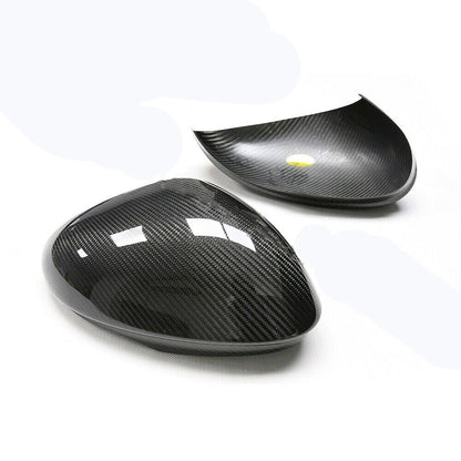 Carbon Fiber Mirror Cover Caps for 2016-2023 Alfa Romeo Giulia Quadrifoglio