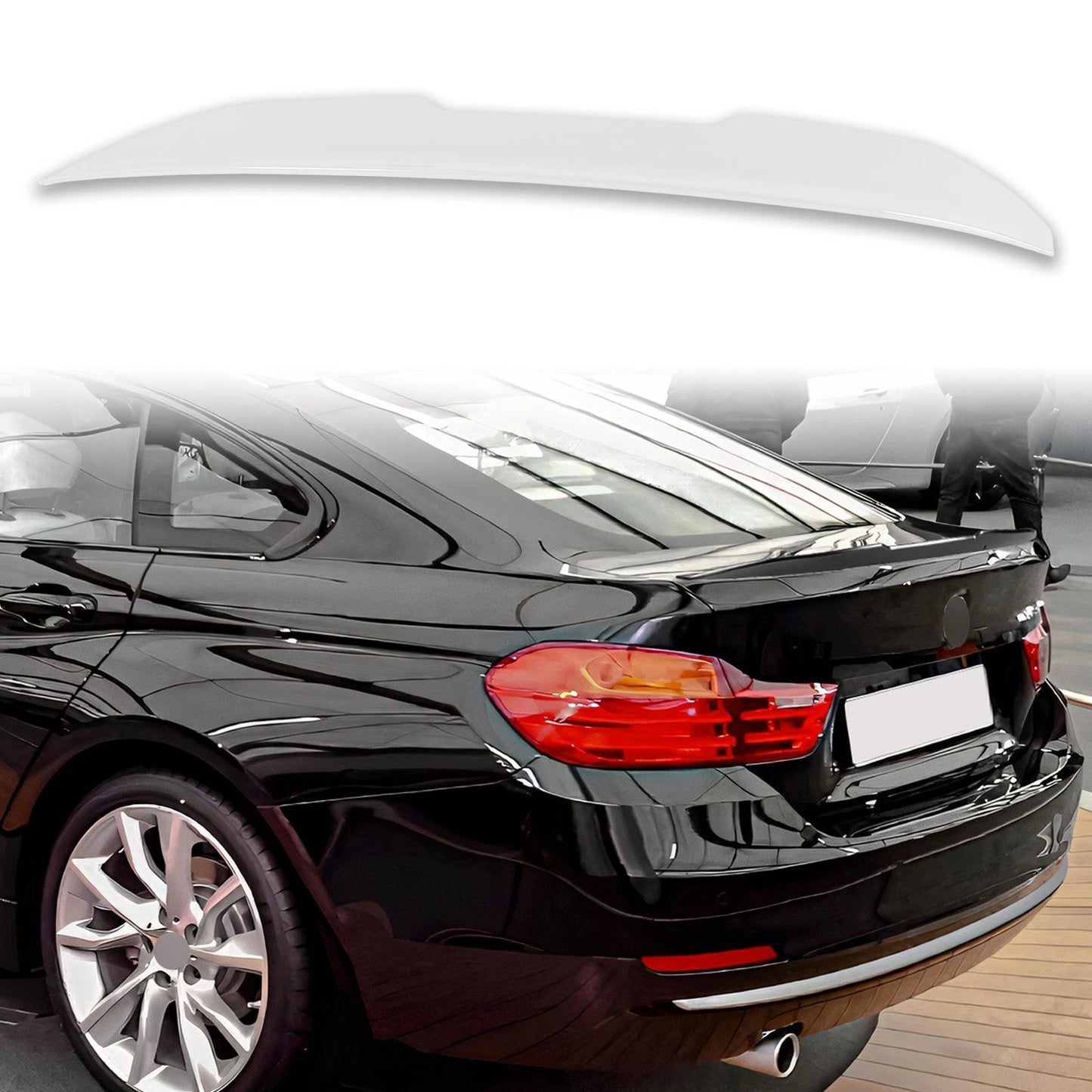 ABS Boot Spoiler for BMW 4 Series F36 (2013-2019) Mineral White A96