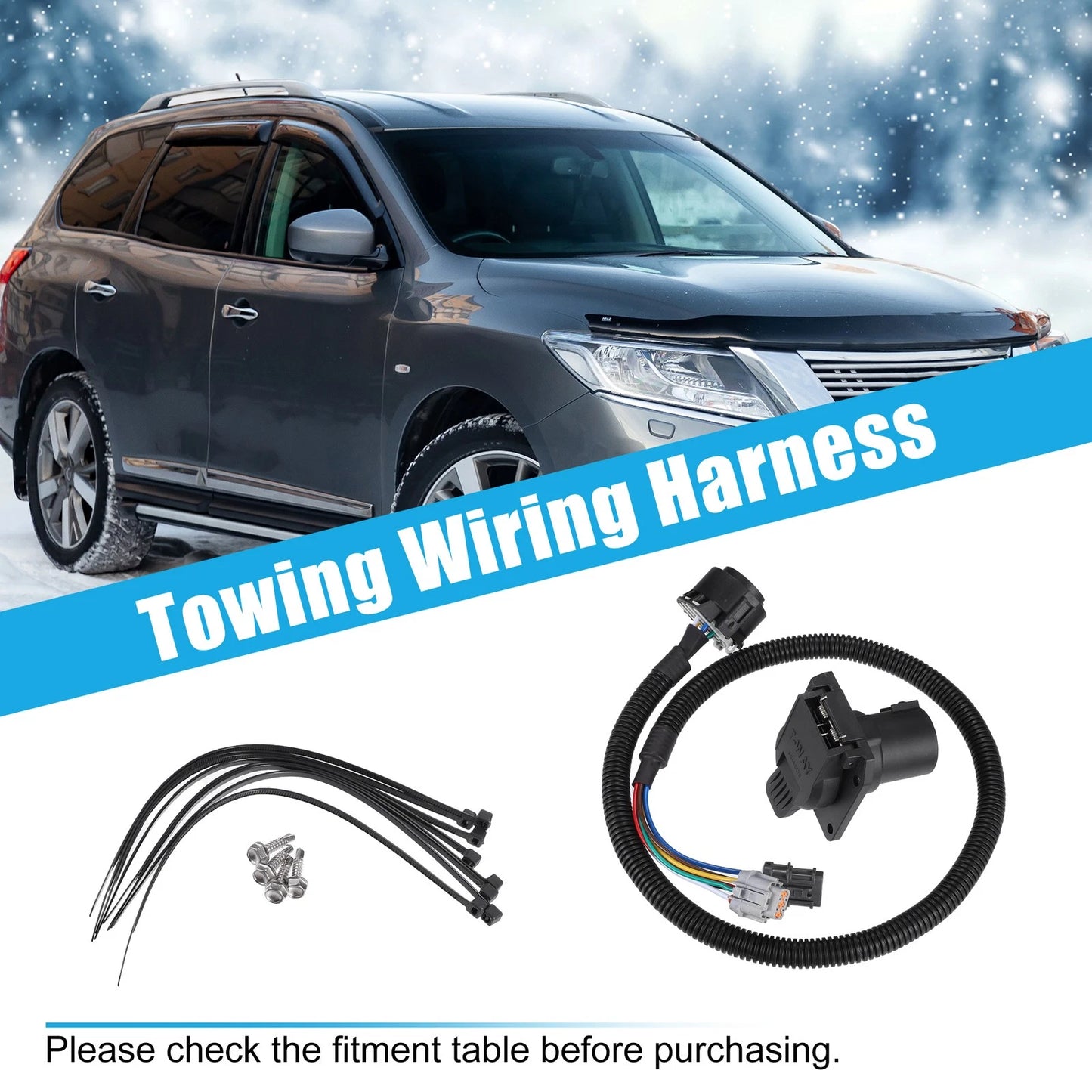 7-Way Tow Harness for Nissan Frontier, Xterra (2005-2022)