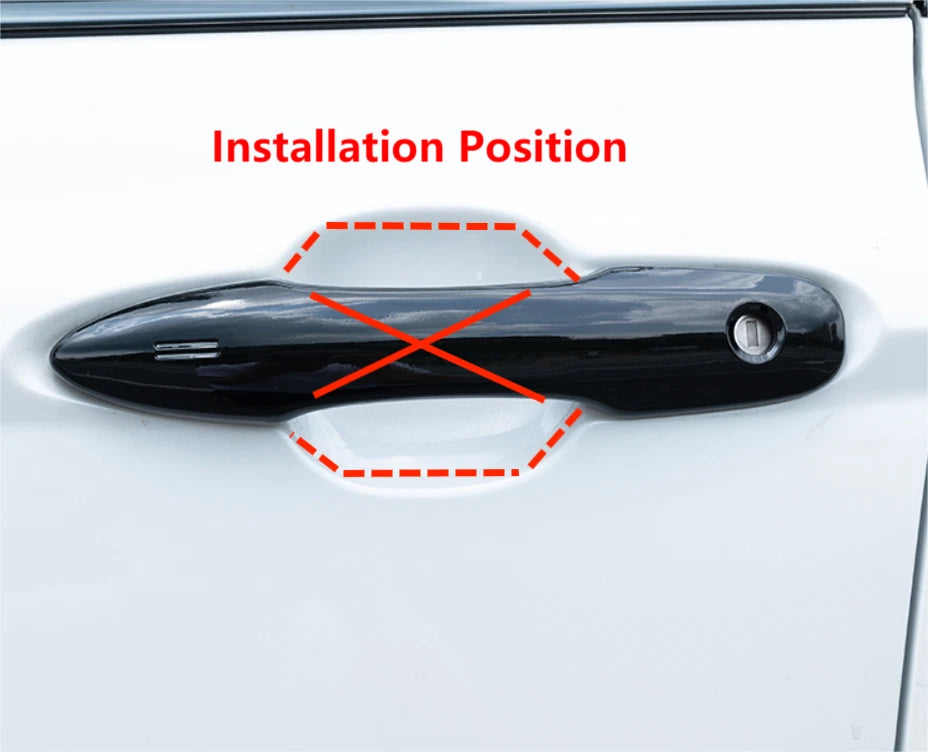 Door Handle Bowl Frame Cover Trim for Toyota Camry LE/XLE (2018-2020)