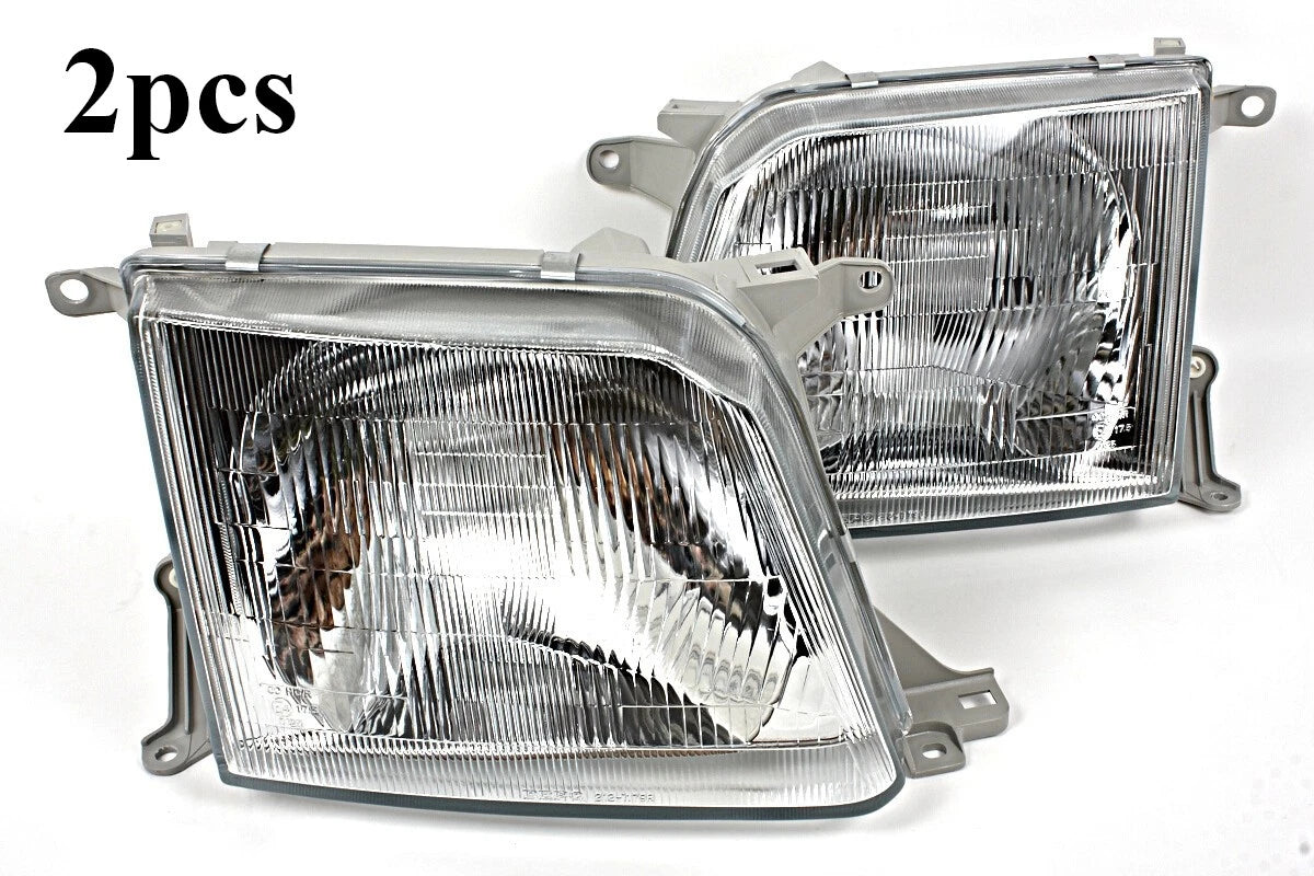 HeadLights Front Lamps / 2 x / for Toyota Land Cruiser Prado FJ90 LJ95 (1997–1999)