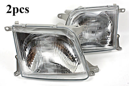 HeadLights Front Lamps / 2 x / for Toyota Land Cruiser Prado FJ90 LJ95 (1997–1999)