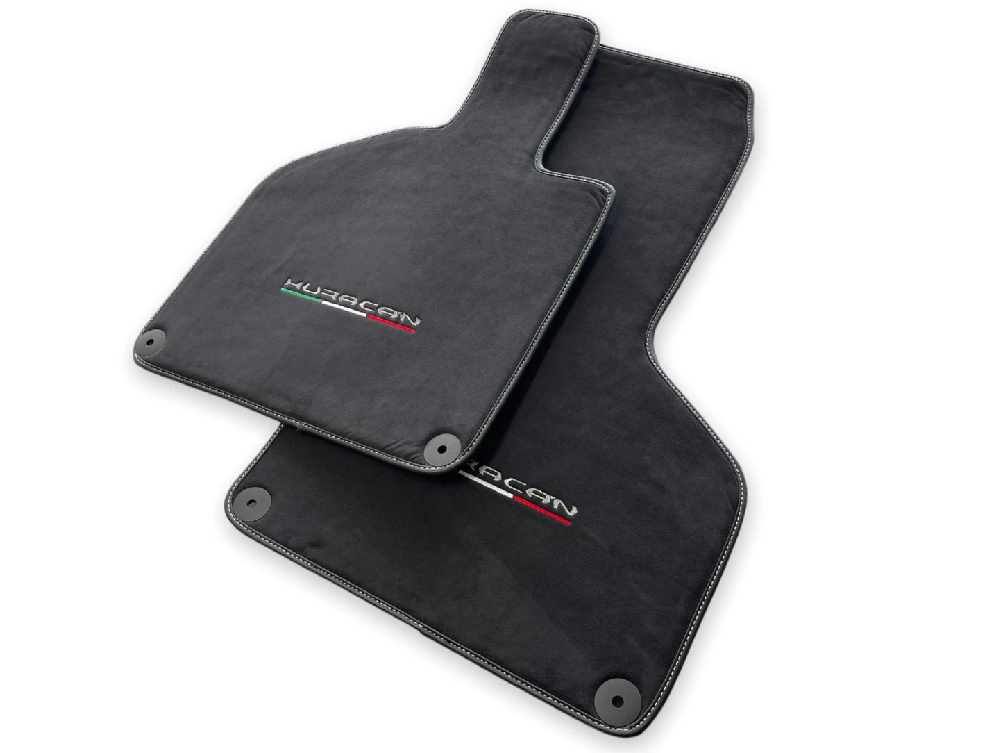 Floor Mats for Lamborghini Huracan Coupe Alcantara Leather LHD (2014-2023)