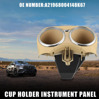 Cup Holder for Mercedes-Benz W219 2006-2011 Drink Holder Beige