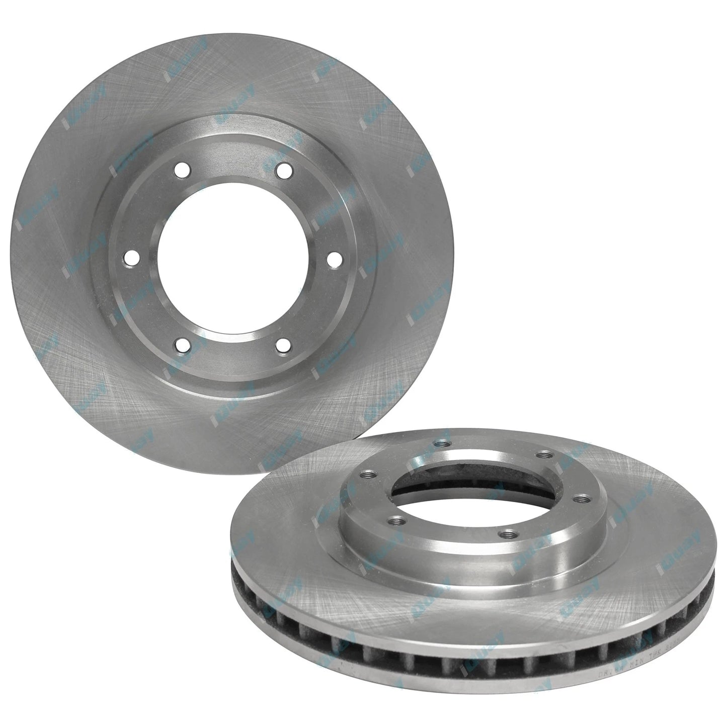 2 x Front Disc Brake Rotors for Toyota Landcruiser FZJ80 HDJ80 HZJ80 (1992-1998)