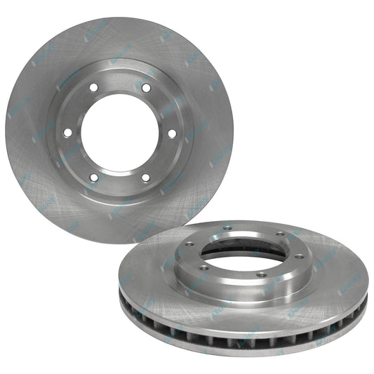 2 x Front Disc Brake Rotors for Toyota Landcruiser FZJ80 HDJ80 HZJ80 (1992-1998)