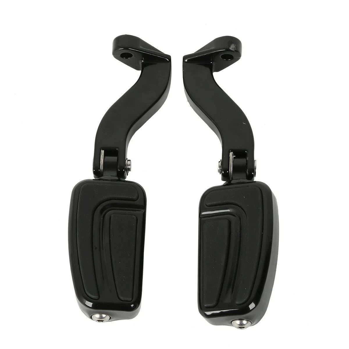 Black Rear Passenger Footpeg for Harley Touring Road King FLHR (1993-2022)