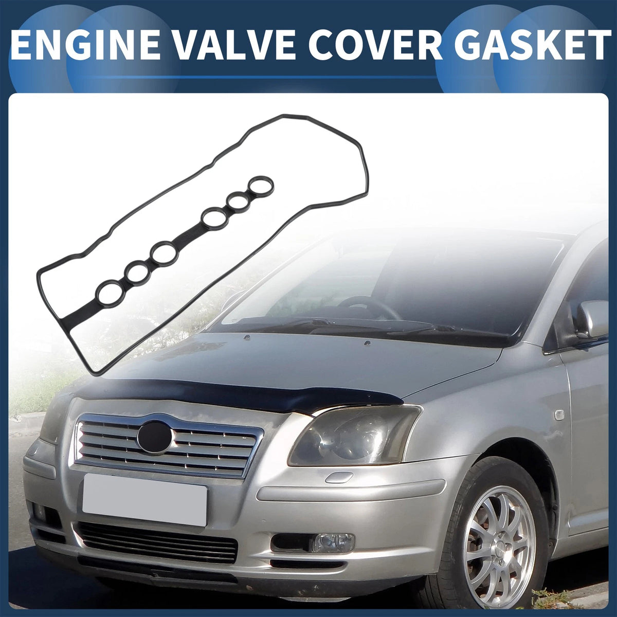 Valve Cover Gasket Set 1x Cylinder Head Valve Seal Gasket for Make Model