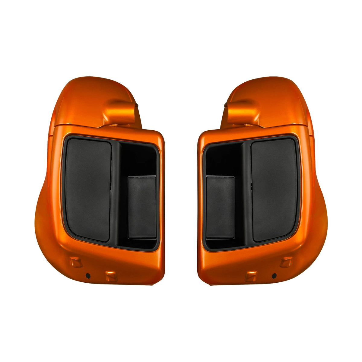 Vented Leg Fairings for Harley Touring 2014-2024 - Scorched Orange