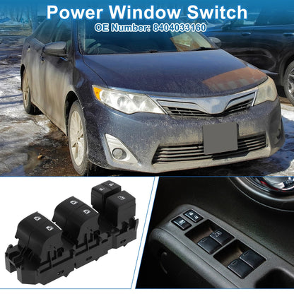 Front Right Side Power Window Switch for Toyota Camry (2018)