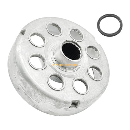 Rear Brake Drum w/ Brake Shoe Seal 2x for Honda Fourtrax TRX300 (1988–2000)