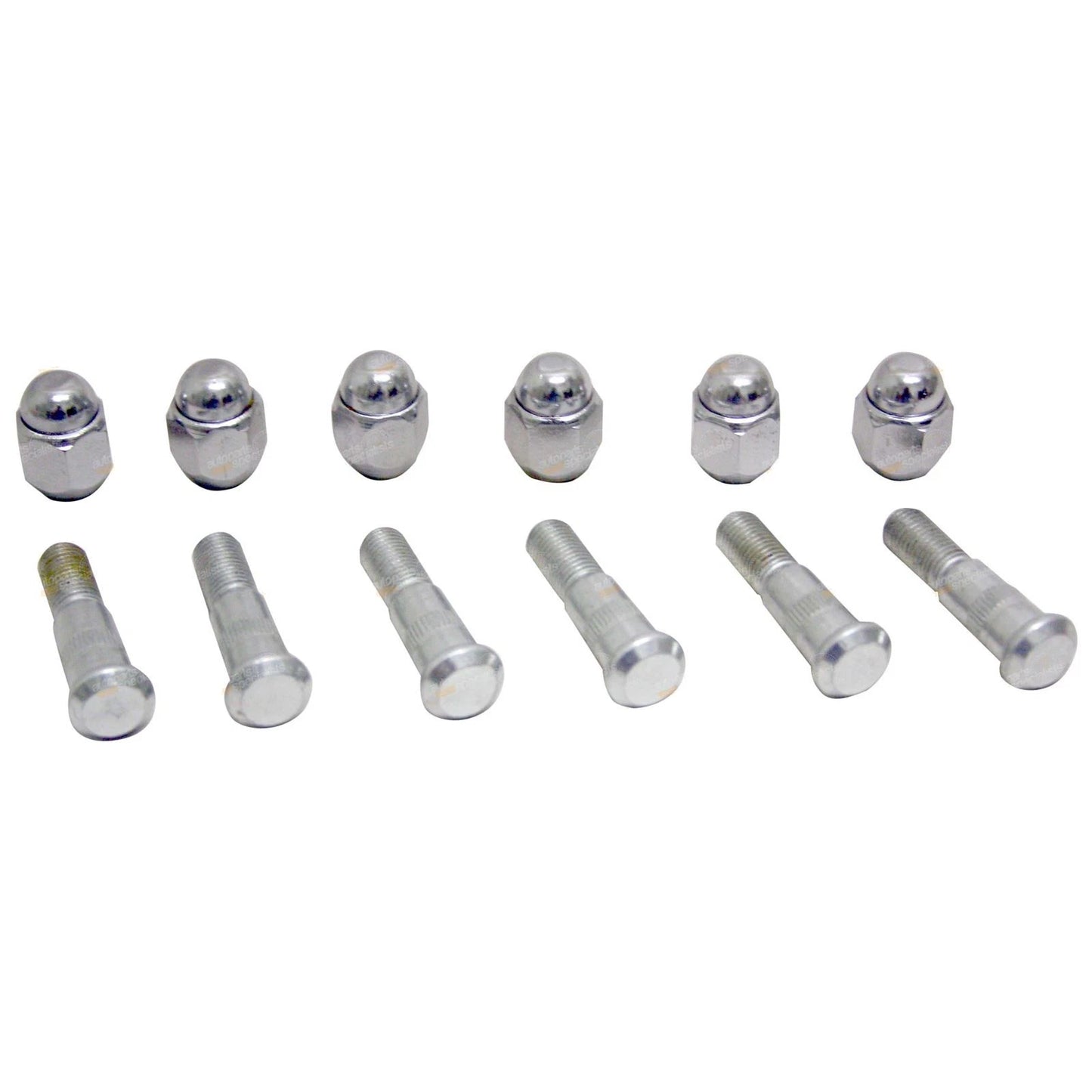 Front Wheel Studs + Nuts for FJ70 FJ73 FJ75 HJ75 FZJ70 FZJ75 PZJ70 PZJ73 HZJ75