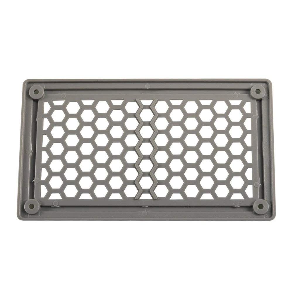 ABS Gray Hexagonal Air Inlet Vent Panel for RV Bus (No Year)