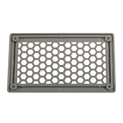 ABS Gray Hexagonal Air Inlet Vent Panel for RV Bus (No Year)