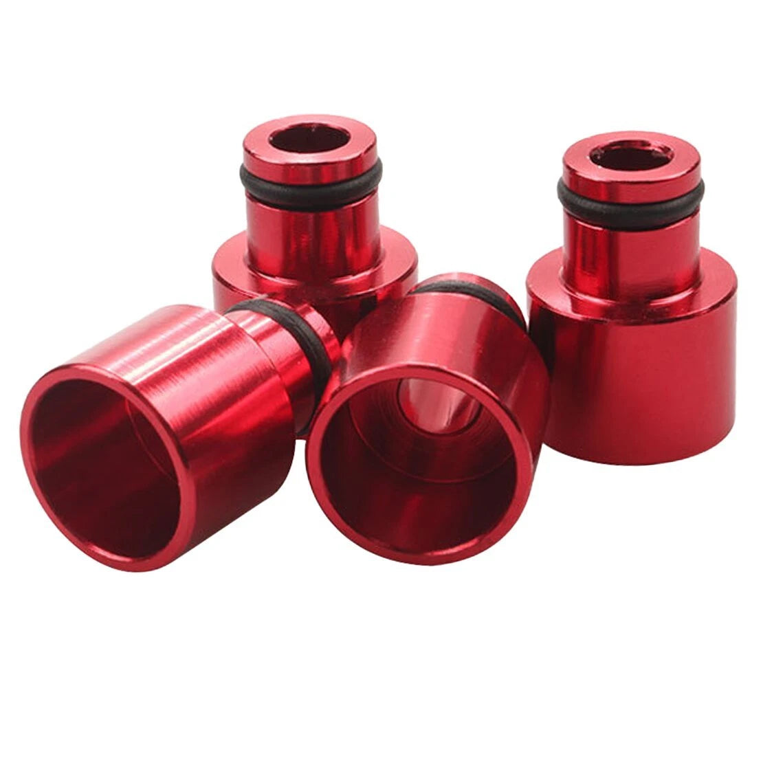 4x Fuel Injector Top Hat Adapter for Honda Civic Acura B16 B18 D16Z