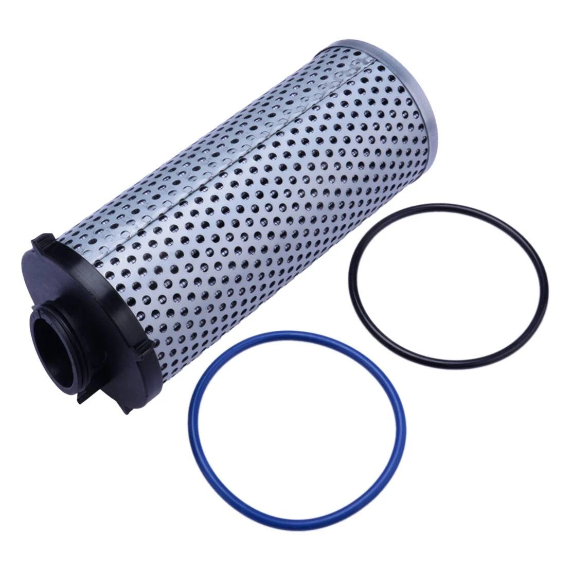 1x Angled Neck Hydraulic Oil Filter w/ O-Rings for Bobcat