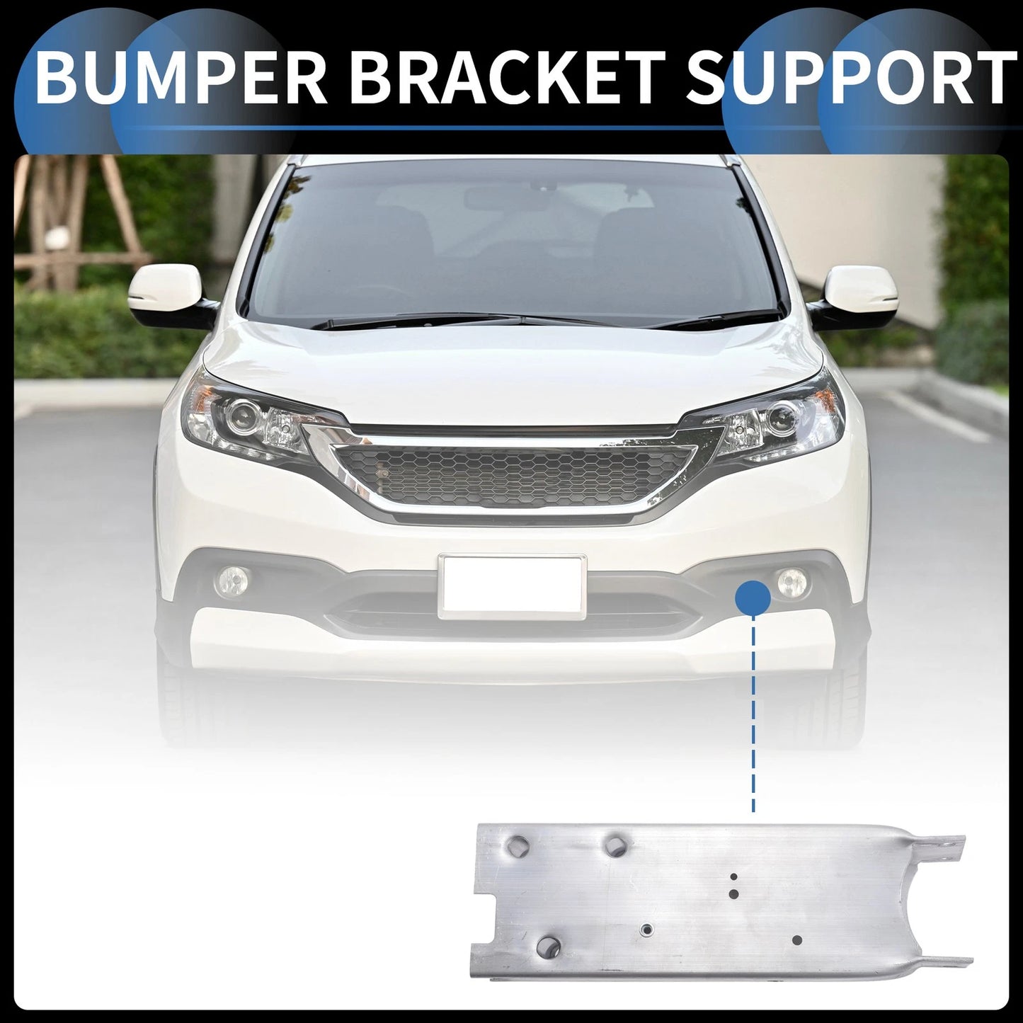 Left Front Bumper Retainer Bracket for BMW X4 (2015-2018)