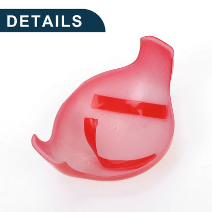 Red Gear Shift Knob Cover for Ford Mustang (2015-2023) 1 Set