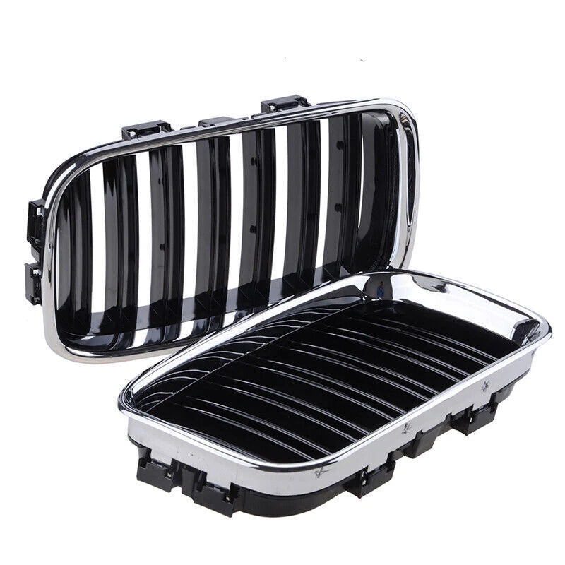 Chrome Front Kidney Grill Pair for BMW E36 318i 325i M3 (1992-1996)