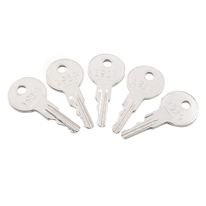 5 x Ignition Keys w/Key Ring for EZGO Golf Carts (1982 - Present)