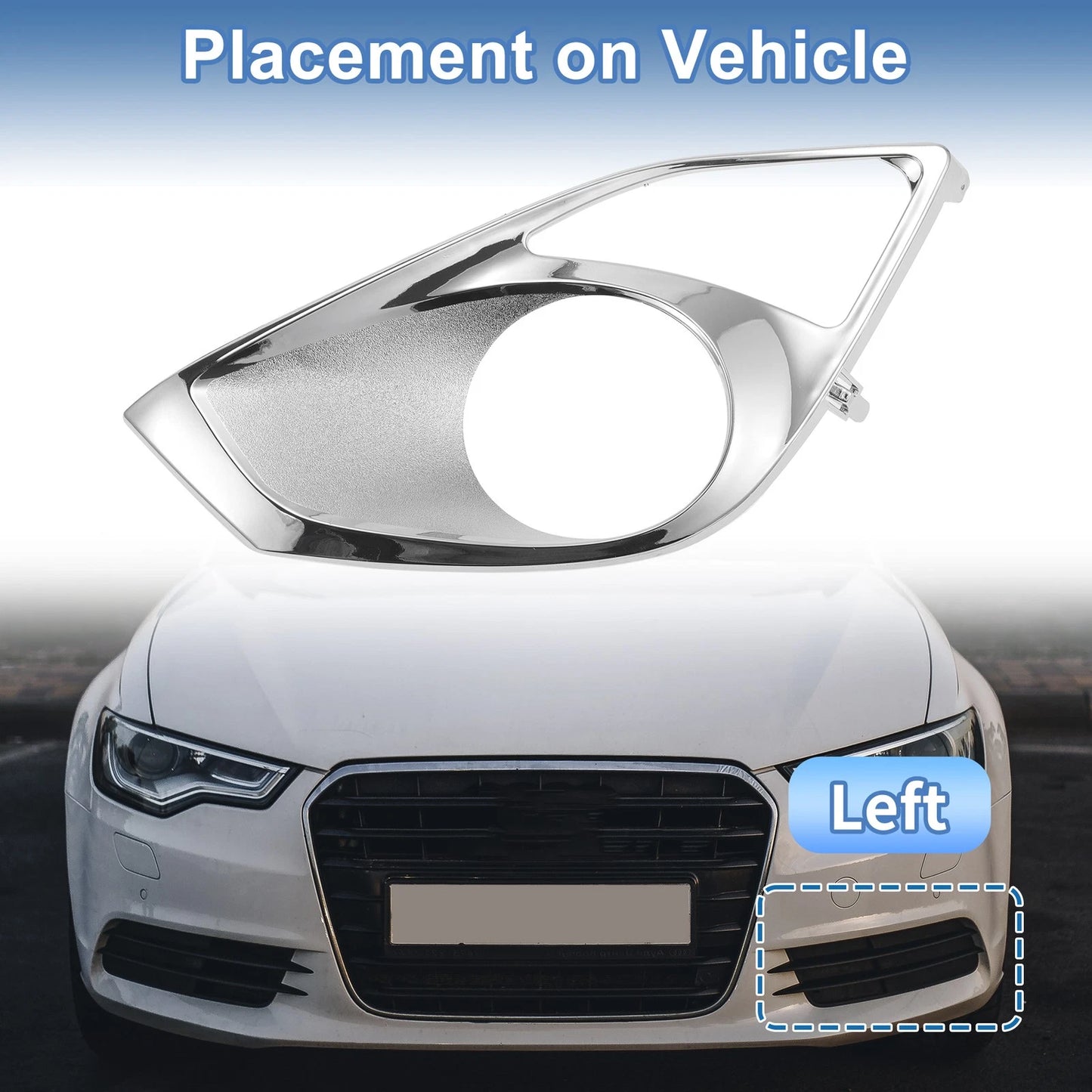1 Pc Front Left Fog Light Grill for Toyota Avalon (2013–2015)