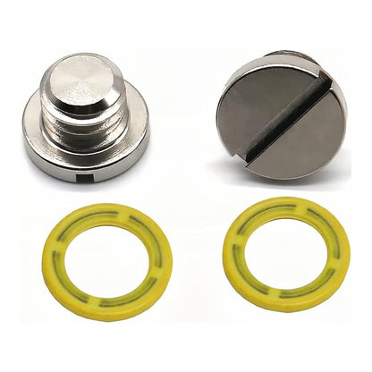 2Pcs Drain Screw Kit for Mercury Marine MerCruiser Gear Case 2010-2023